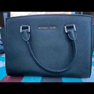 Selma Saffiano Leather Medium Satchel